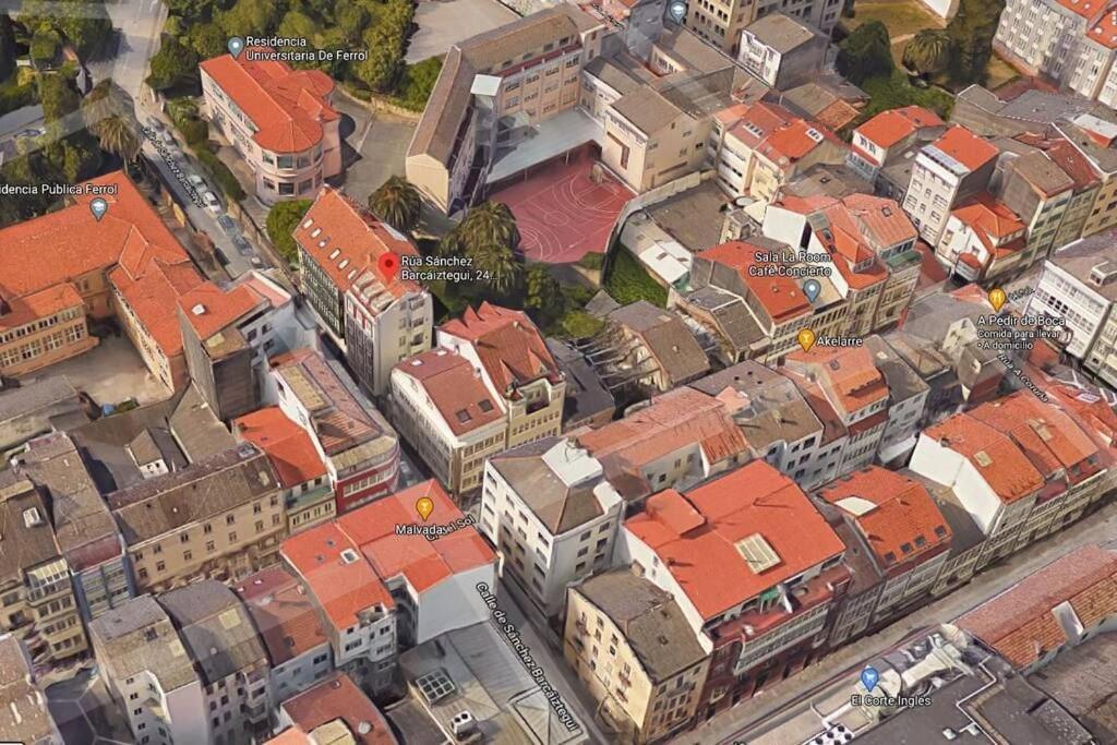 Apartamento Completamente Equipado Centro Ferrol Dış mekan fotoğraf